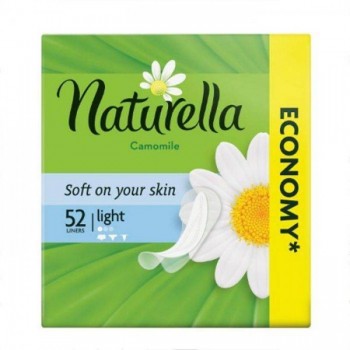 Щоденні гігієнічні прокладки Naturella Camomile Light 52 шт (8001090604040)