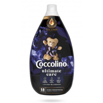 Парфумований ополіскувач - пом'якшувач для дитячої білизни Coccolino Parfume Deluxe Lavish Blossom 870 мл 58 стирок (8710847880254)